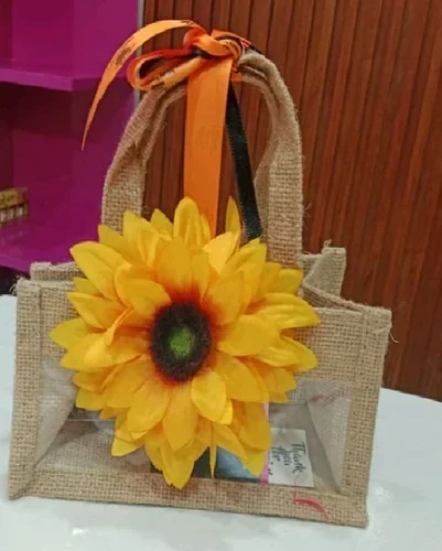 10inch Jute Gift Bag