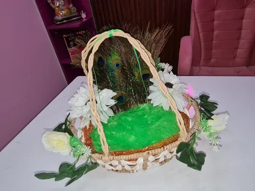 8inch Pinewood Hamper Baskets